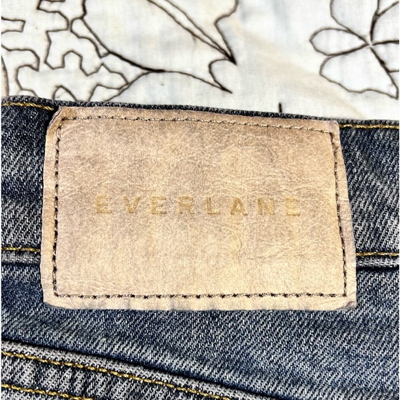 EVERLANE The Original Cheeky® Jean Ankle Cropped  Organic Cotton Jeans Sz 24 - Picture 8 of 11